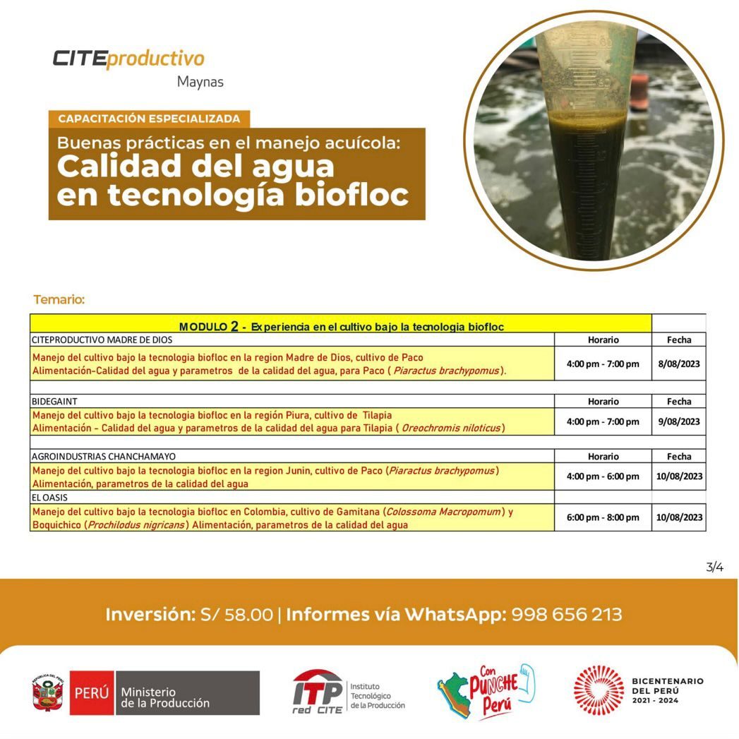 CITE Productivo Perú 2023